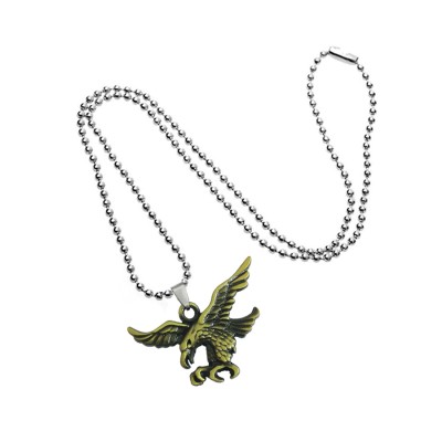 Army Green Eagle Pendant By Menjewell